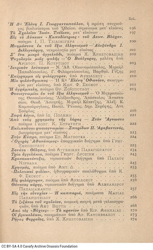 18 x 12 εκ. 2 σ. χ.α. + 393 σ. + 9 σ. χ.α., όπου στη φ. 1 κτητορική σφραγίδα CPC στο rec